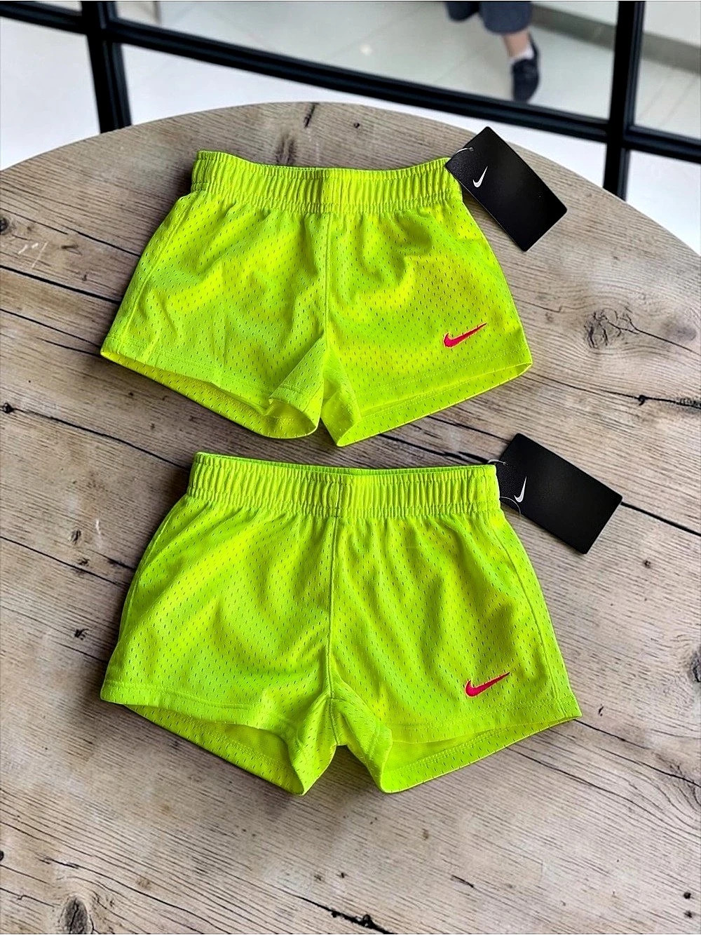Nike Dri-FIT Tempo Luxe Kids Athletic Shorts in Green Size 4T & 2T NWT | a set